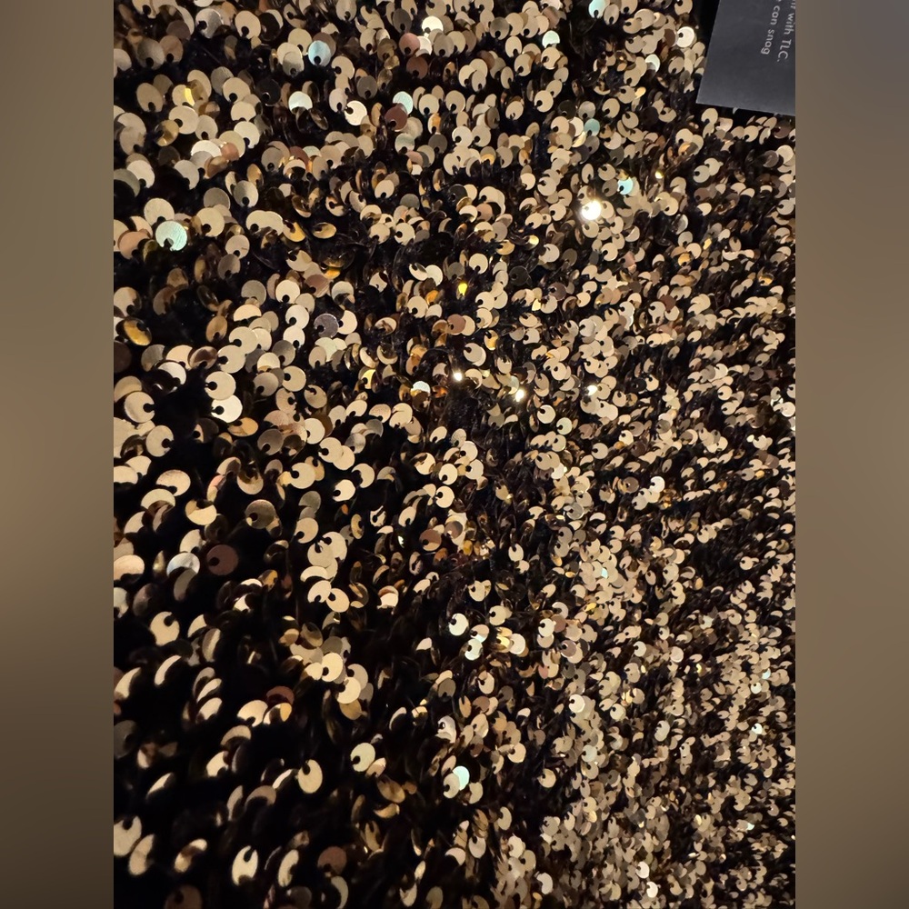 Banana Republic Gold Sequin Dress - Picture 7 of 10